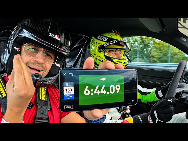 Kévin Estre. 6:44. Porsche GT3 MR. Nürburgring.