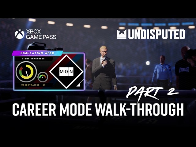 Career mode in Undisputed - Part 2 👑