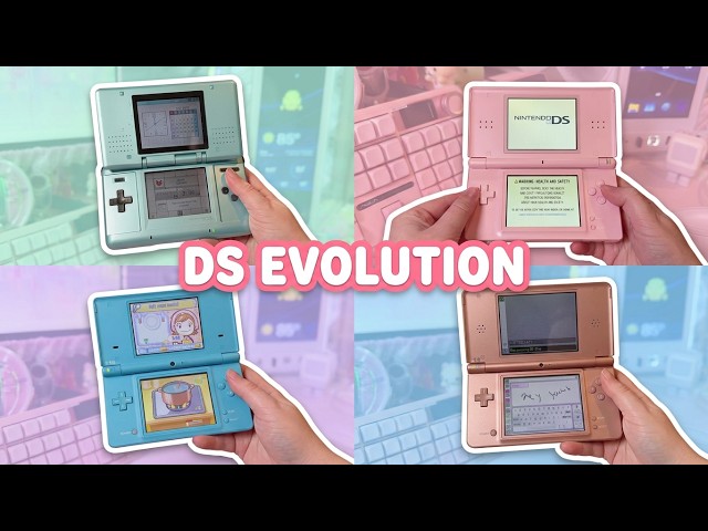 DS vs DS Lite vs DSi vs DSi XL Every Upgrade