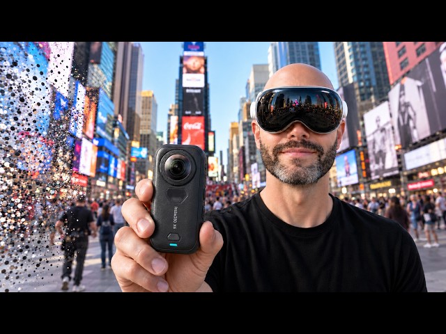 Insta360 X6 Spatial Capture on Apple Vision Pro (Feels Like Time Travel)