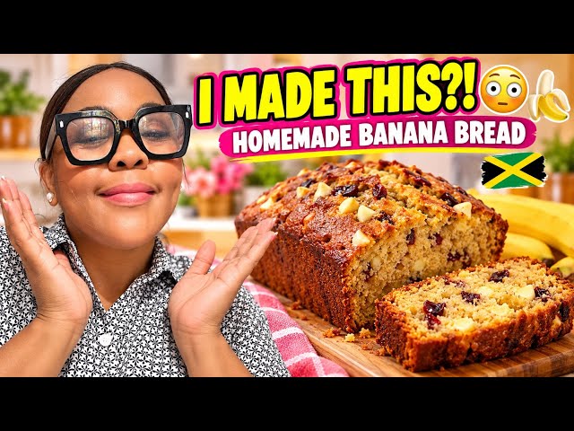 DON'T THROW AWAY RIPE BANANAS! 😱🍌 I MADE THIS BANANA BREAD!