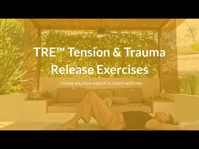 I show you how easy it is to shake off stress using TRE® (Tension & Trauma Release Exercises).