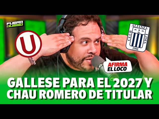 Gallese arrives at Alianza Lima and Romero loses his starting position, as he hasn't convinced at...