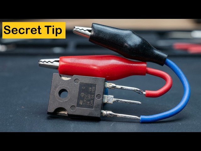 ONLY A FEW PEOPLE KNOW, SMART ideas and SECRET Tricks from Transistors like this