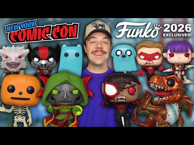 Every NYCC 2026 Exclusive Funko Pop (Where to Buy)