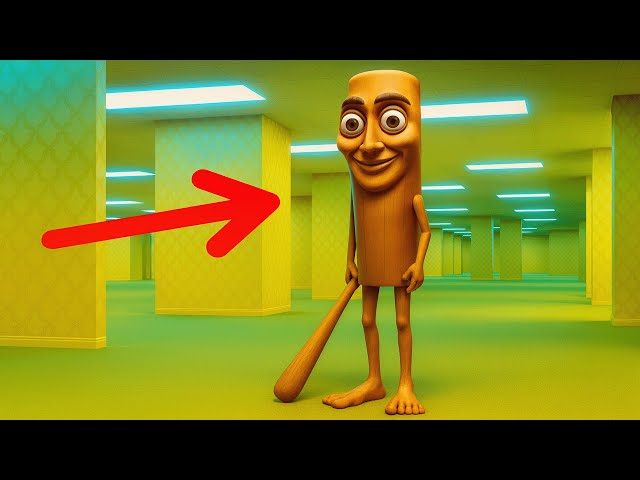Getting Chased By Tung Tung Sahur And Other Brainrots In The Backrooms