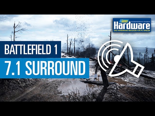 7.1 Surround Sound Test | Battlefield with Virtual 7.1 Mixdown / Reference Class Sound (60 FPS)