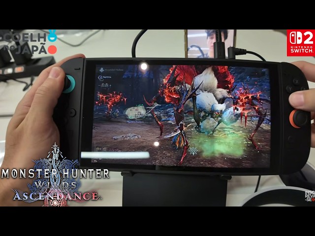 1st Gameplay of Monster Hunter Wilds on Switch 2 Handheld Mode: Is It Good? | Tokyo Game Show 26