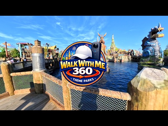 Universal Studios - Epic Universe - How To Train Your Dragon | POV in 360° 4K | VR