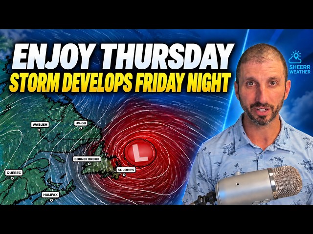 Enjoy Thursday — A Potent Low Develops Friday Night