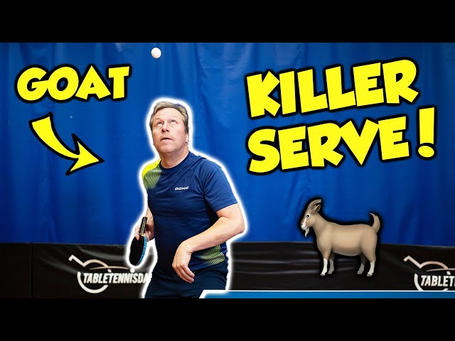 Destroy Your Opponents With This Serve | Jan Ove Waldner