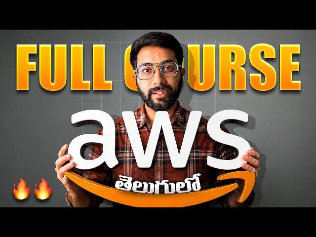 AWS Full Course in Telugu | Vamsi Bhavani