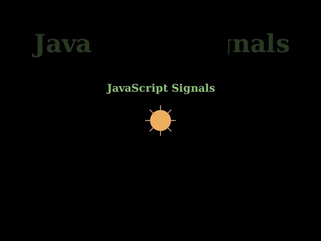 Wait, JavaScript Signals are the NEW useState?! 🤯 #Shorts