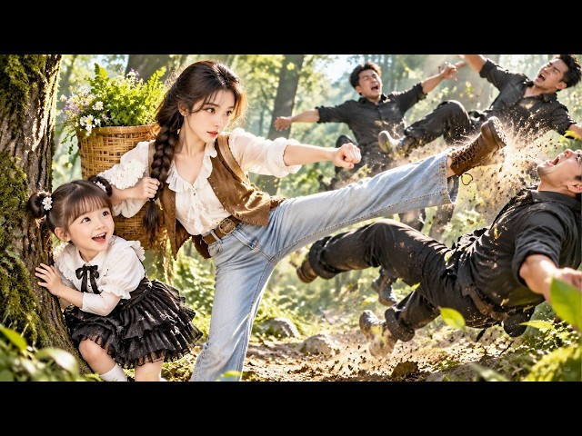 Una mujer rural experta artes marciales salvó a la hija del jefe de la mafia.¡La niña la llamó mamá!