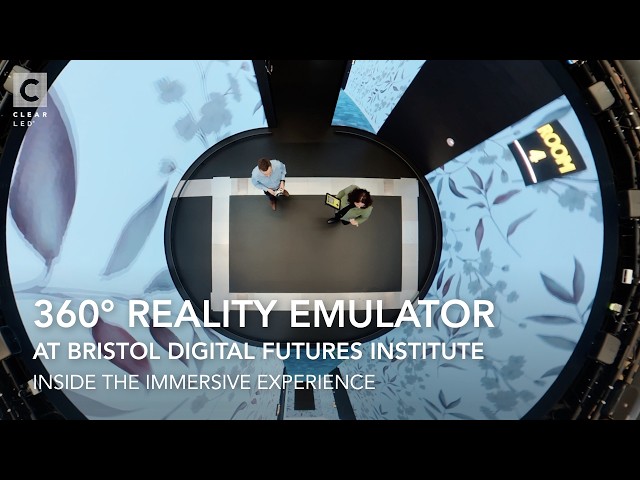 BDFI 360° Reality Emulator - Inside the Immersive Experience | ClearLED RIBBON Series