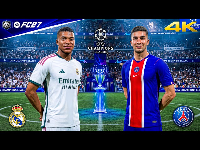 FC 27 - Real Madrid vs. PSG - UEFA Champions League Final | PS5™ Pro [4K60]