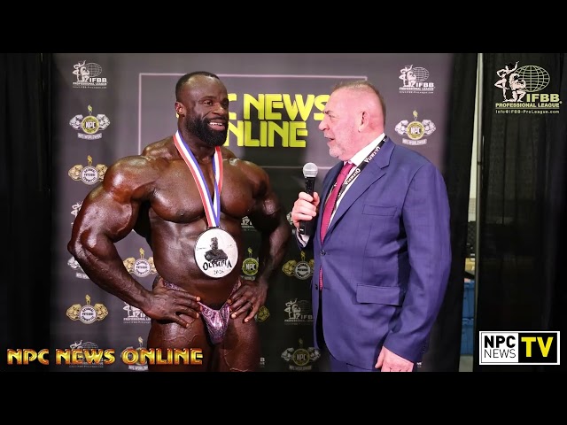2026 IFBB Olympia Weekend Tony Doherty Interviews Mr Olympia 2nd Place Winner Samson Dauda