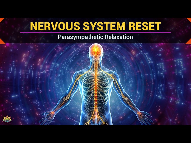 NERVOUS SYSTEM RESET | Parasympathetic Relaxation | 528 Hz Healing Frequency | Calm Mind & Body