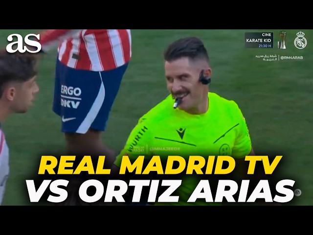 REAL MADRID TV estalla tras el derbi con ORTIZ ARIAS: árbitro, VAR y polémicas, señalados