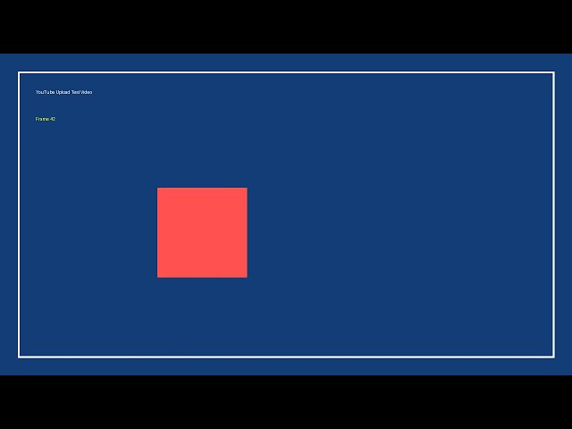 YouTube Test Video Audio