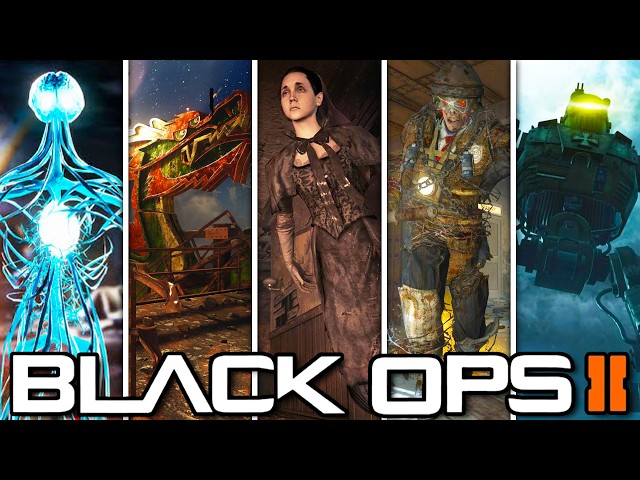 Beating EVERY Bo2 Zombies Easter Egg IN ONE SITTING