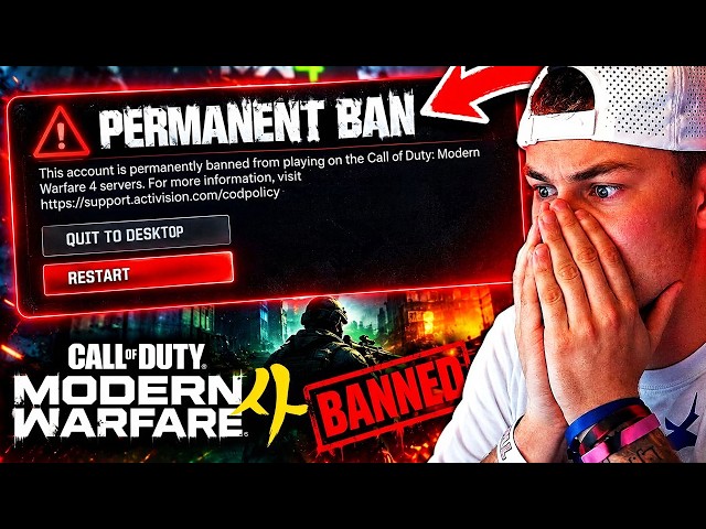 I Got BANNED in MW4… Activision Is Trying to Silence Me?!