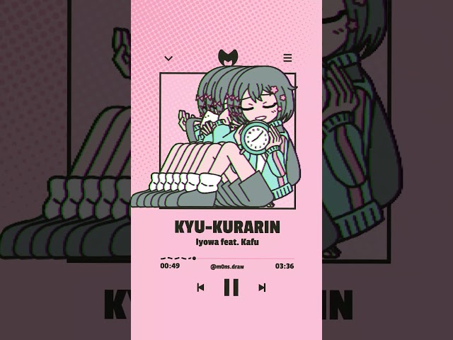 Kurari in my playlist! #animation #playlist #iyowa #kyukurarin
