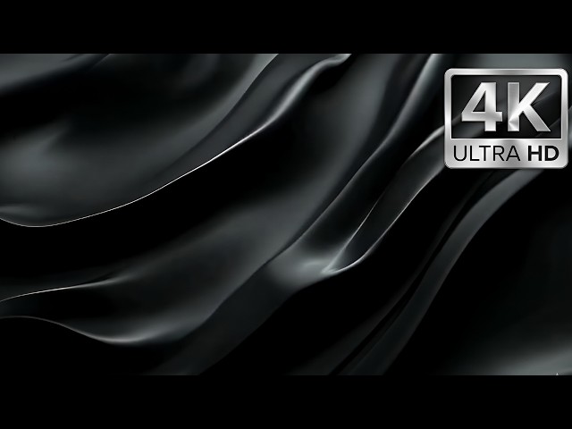 Black Liquid  | 4K Ultra HD Engine Wallpaper & Screensaver - Black Wallpaper