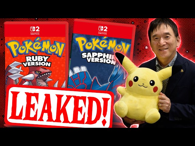 Did Nintendo JUST LEAK Pokemon Ruby & Sapphire?! + Switch News!