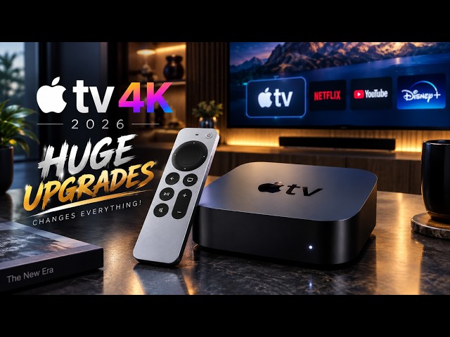 Apple TV 4K 2026: УТЕЧКА! Эти ОГРОМНЫЕ обновления меняют ВСЁ!
