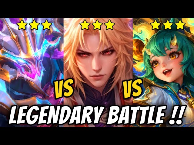 WHO'S THE STRONGEST 5 GOLD?? 3 STAR THAMUZ VS 3 STAR NANA VS 3 STAR LANCELOT!! MAGIC CHESS GO GO 