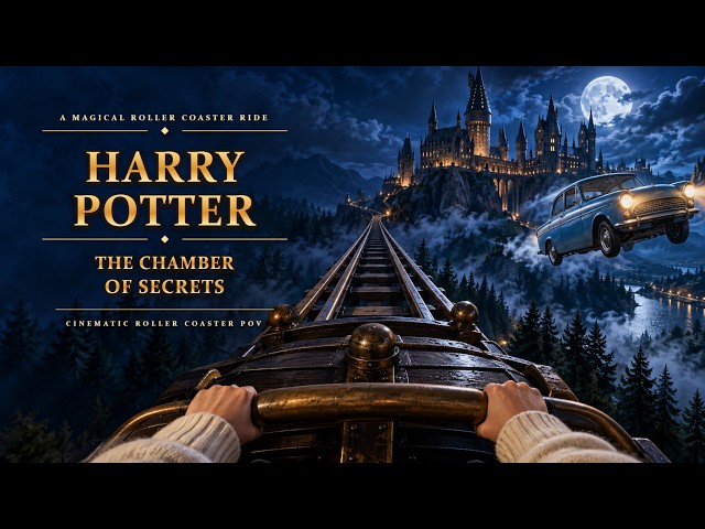 Harry Potter and the Chamber of Secrets | A Magical Roller Coaster Ride