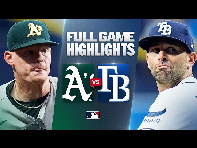 ATHLETICS vs. RAYS: Official Full Game Highlights (September 16) | 2026 MLB Season