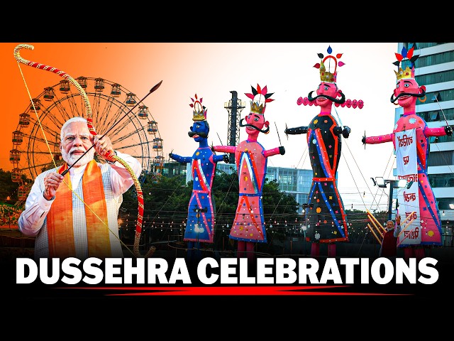 WATCH LIVE: PM Narendra Modi Attends Dussehra Celebrations at Delhi’s IP Extension