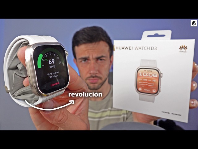 ES ÚNICO en EL MUNDO!🤯HUAWEI WATCH D3: Primera REVIEW