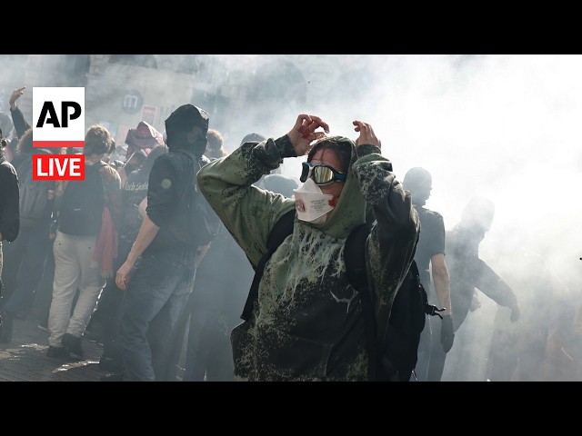 LIVE: School protests in France