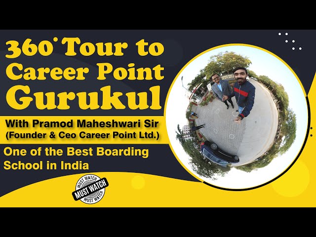 Virtual 360 Tour to Career Point Gurukul Kota | CareerPoint-Gurukul
