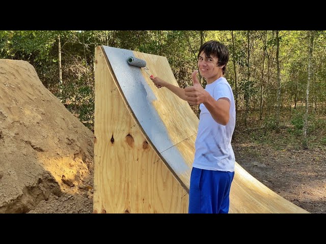 Backyard Jump Project Begins!