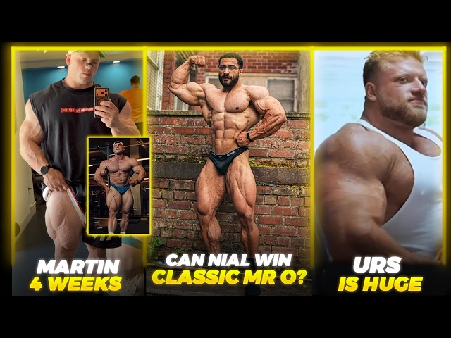 Can Nial Darwin WIN at the THE OLYMPIA? + Martin Fitzwater 4 Weeks Out + Urs Kalecinski is MASSIVE