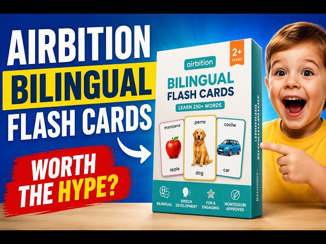 Airbition Bilingual Flash Cards - Worth the Hype