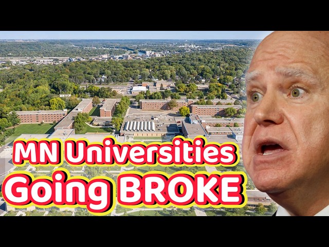 🚨Minnesota Universities are Going OUT of BUSINESS