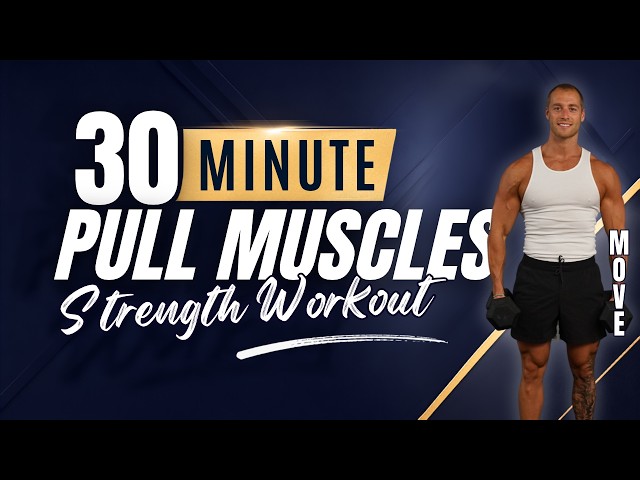 30 Minute Upper Body Pull Workout with Stratton