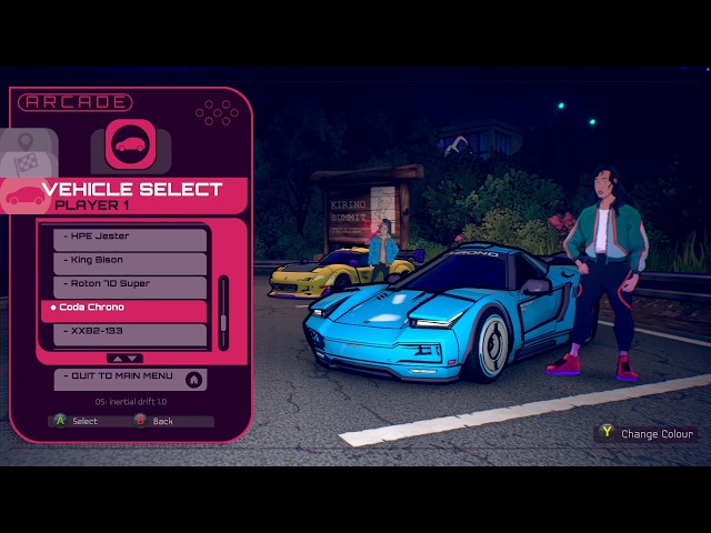 Inertial Drift Arcade - Coda Chrono.