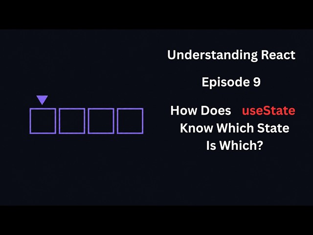 How Does useState Know Which State Is Which? — Understanding React #9