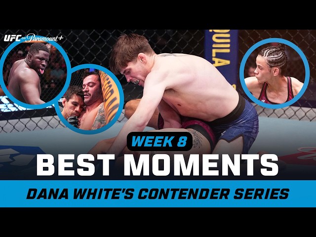 Best Moments from Week 8 of Dana White's Contender Series | Highlights & Contracts