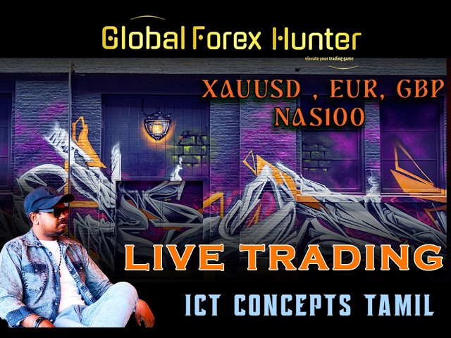 Global Fx Hunter 🔴 Live Trading  Nasdaq & GOLD  | ICT Smart Money Execution