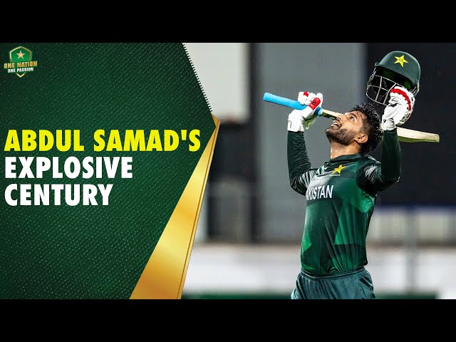 Abdul Samad's explosive century 💯 | Pakistan Shaheens vs Melbourne Renegades | Top End T20 Series