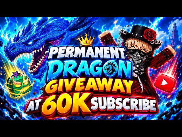LIVE🔴BLOX FRUITS LEVIATHAN HUNT WITH SUBSCRIBERS | PERM DRAGON GIVEAWAY AT 60K SUBS #shorts