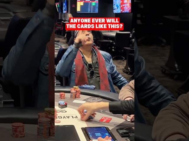 We've heard of hopes and prayers but... #wsop #poker