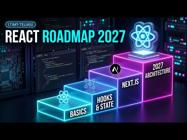 React.js Complete Roadmap 2027 | Beginner to Advanced | Full React Guide in Telugu | LTIMT Telugu